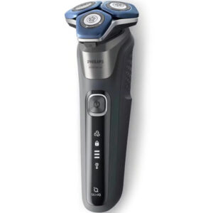 ماكينة حلاقة ذقن فيليبس S6900 – للاستخدام الجاف والرطب – شفرات SteelPrecision مع طلاء Micro-Tech المضاد للتهيج، مدة تشغيل لاسلكية 60 دقيقة مع أداة تهذيب دقيقة منبثقة